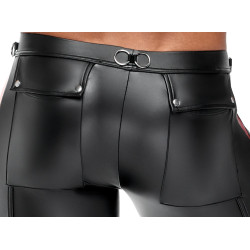 NEK Pantalon ORMETO Noir-Rouge